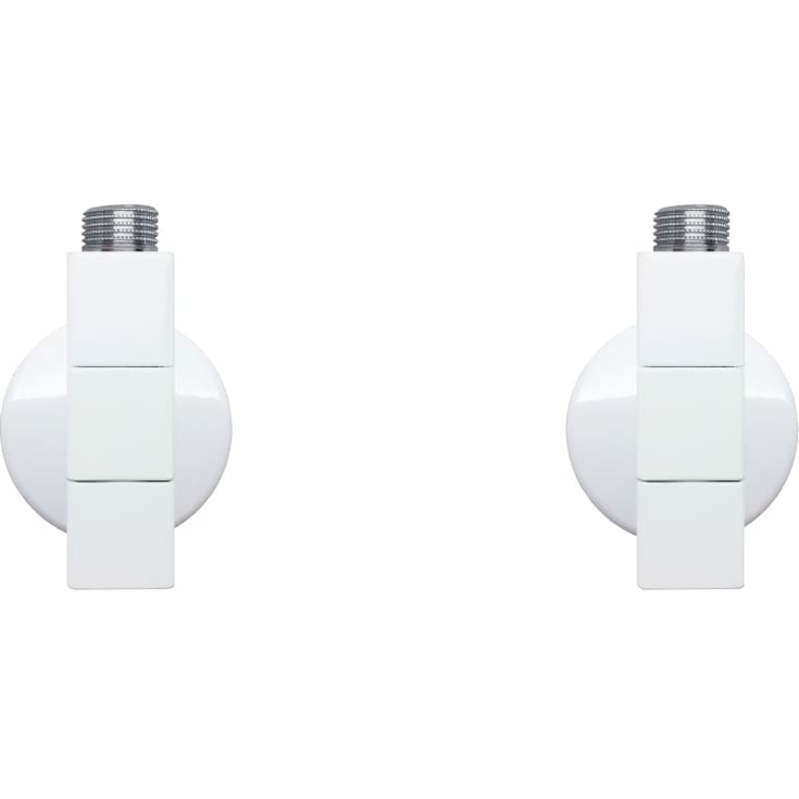 Kriss 4-K2 Ventilsæt vinkel, Hvid