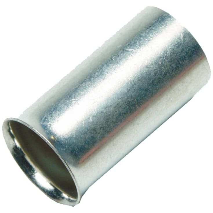 100 stk Hylse Uisolert 1,5 mm², L:10 mm, H1,5/10 (100)