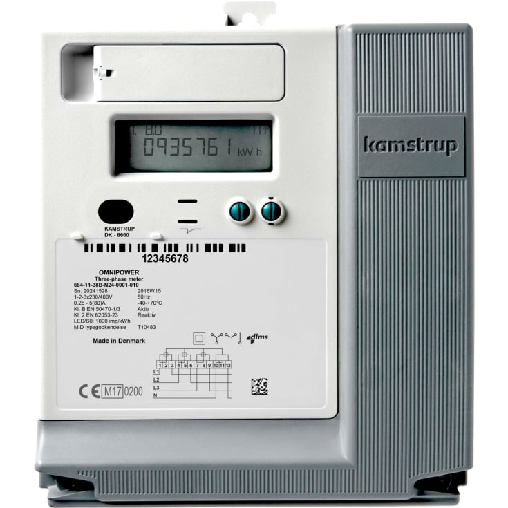 Omnipower Generation II, El-Måler, 3 faset M-bus