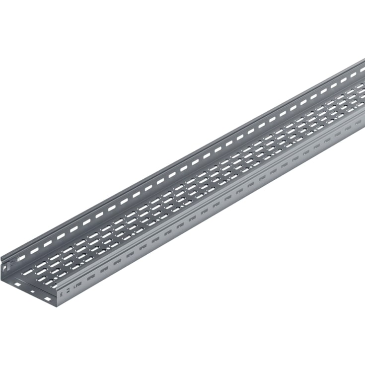 3 meter P31 MFA perforeret kabelbakke, 60 x 75 mm, 3 m, galvaniseret
