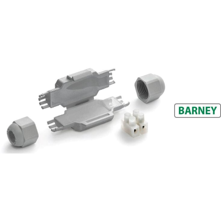 Raytech Samledåse med gel 75x28x19 mm, med klemme 2x2,5 mm²