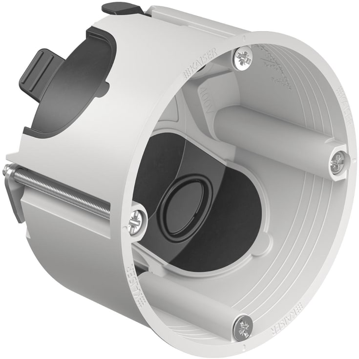 Forfradåse Ø68 D49 mm, lufttæt, halogenfri, hvid, 9263-78