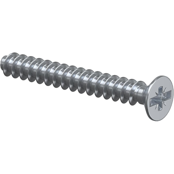 100 stk Skrue til Europadåse Ø3,2 L=25 mm, 2472-25