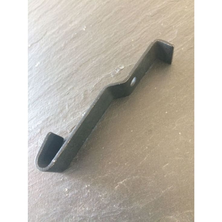 Kongebro facadebeslag sort til fastgørelse af facadeskifer 201