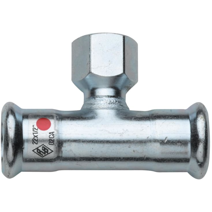 22X3/4X22 TURBO STEEL TEE