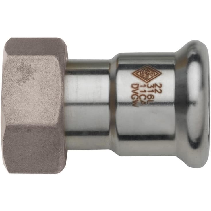 5 stk 22X1" TURBO INOX FORSKR. M/OML.