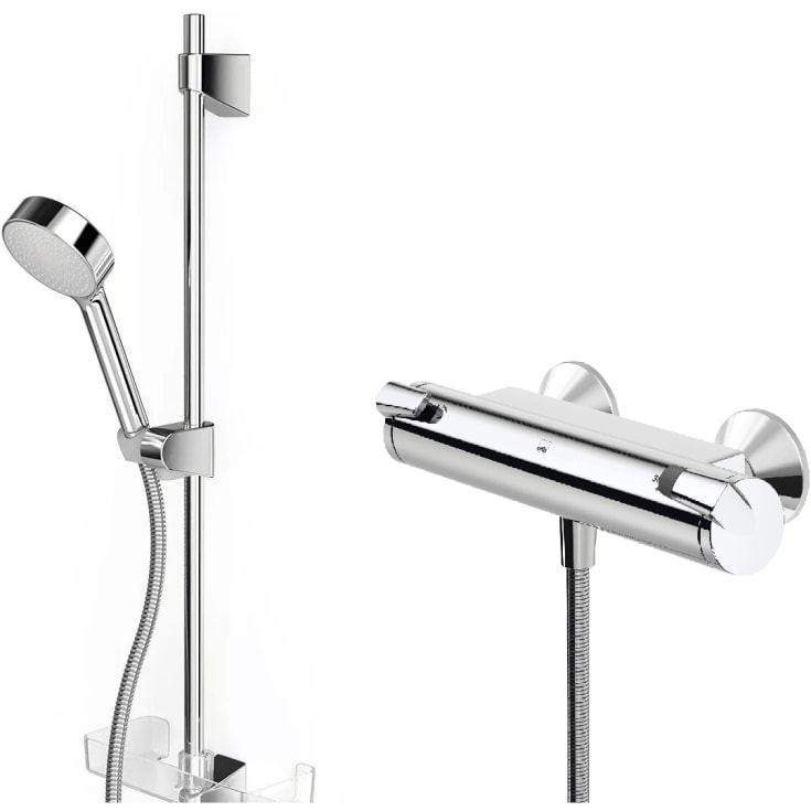 Oras Apollo brusesæt 72 cm, krom