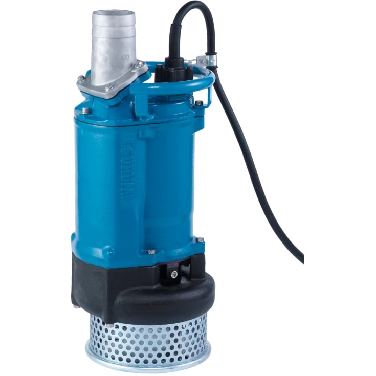 Tsurumi 6" entreprenørpumpe KTZ67.5, 400 V/7,5 KW