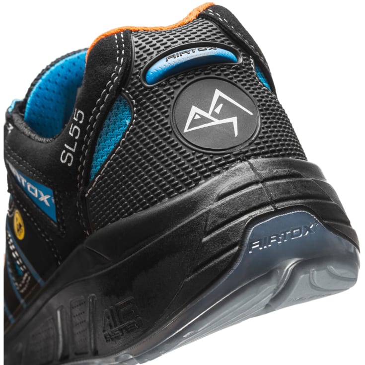Airtox SL55 vernesko S3, sort/blå, str. 45