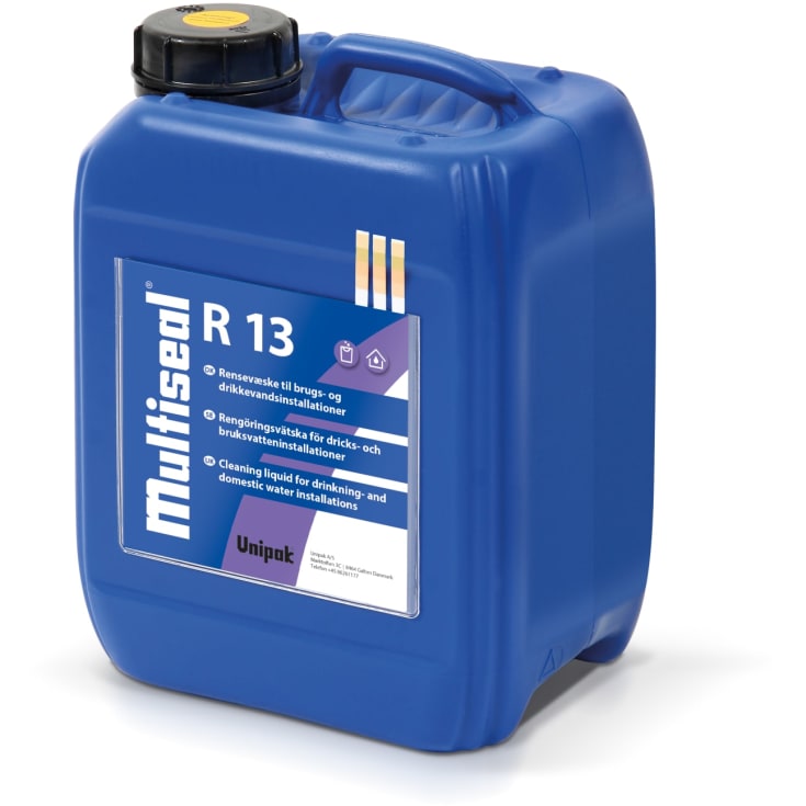 Multiseal R13 rensemiddel til vand- og varmesystemer, 5,0 l