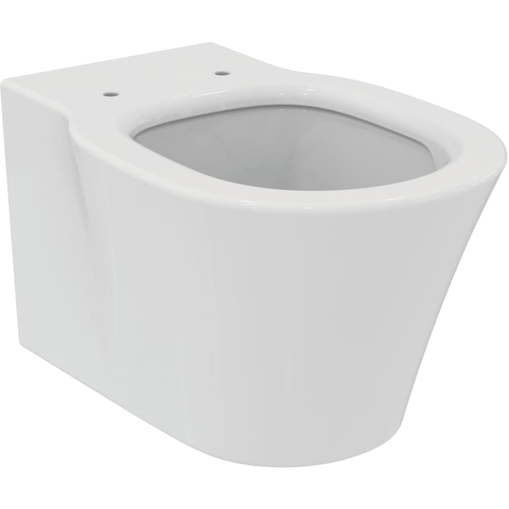 Ideal Standard Connect Air væghængt toilet, uden skyllekant, rengøringsvenlig, hvid