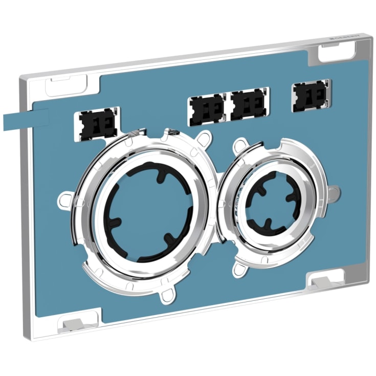 Geberit Sigma 50 spolplatta, kundanpassad