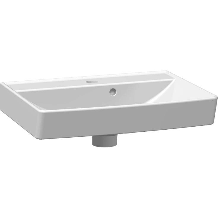 Dansani Cappella håndvask, 52x40,5 cm, hvid