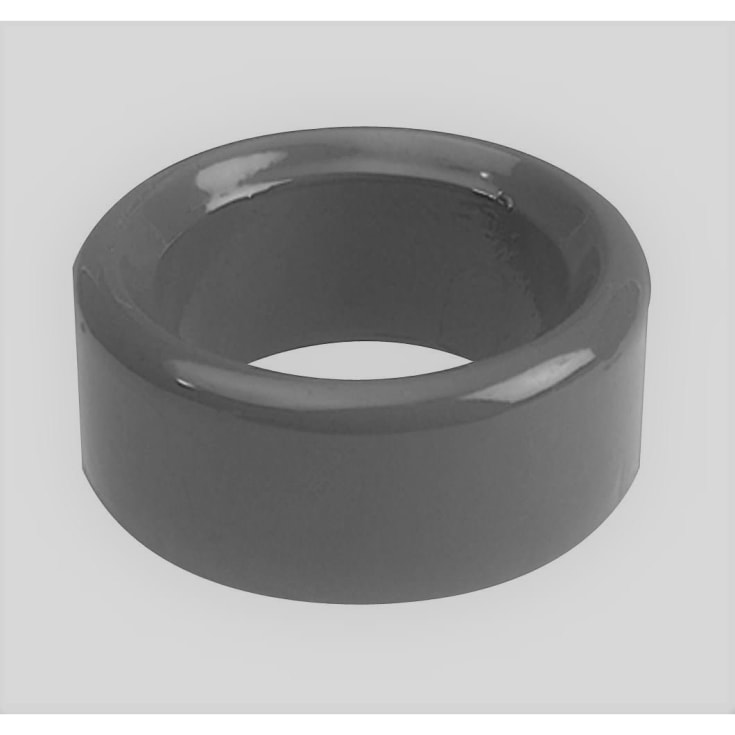 AVK 184/83 x 30 mm afstandsring, rund, duktiljern, sort