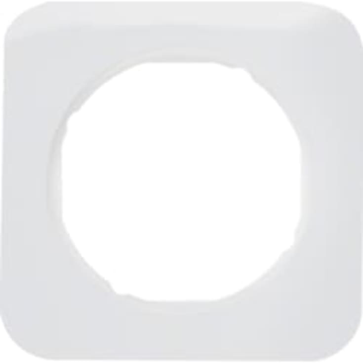 10 stk Berker Ramme 1 modul R.1 hvid