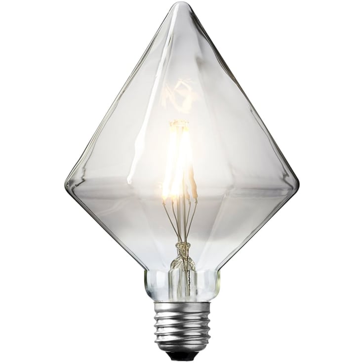 Nielsen Diamant LED 3W/822 (25W) E27, dimbar, røykfarvet