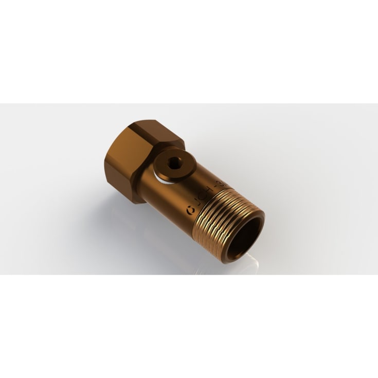 JCH rödgods styrbar backventil 1" kompensationsdel 60 mm