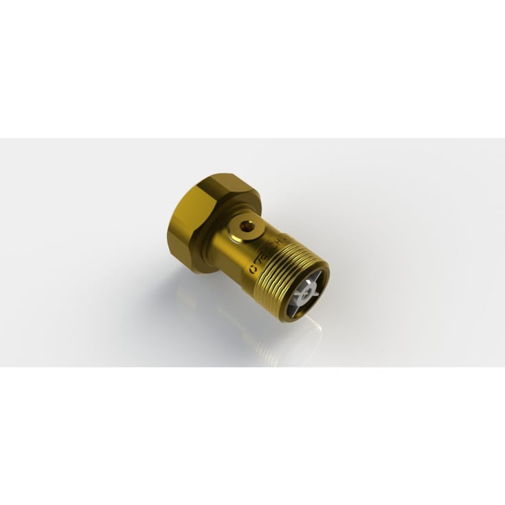Målerbeslag, 3/4" X 1/2" med tilbakeslagsventil type 2296