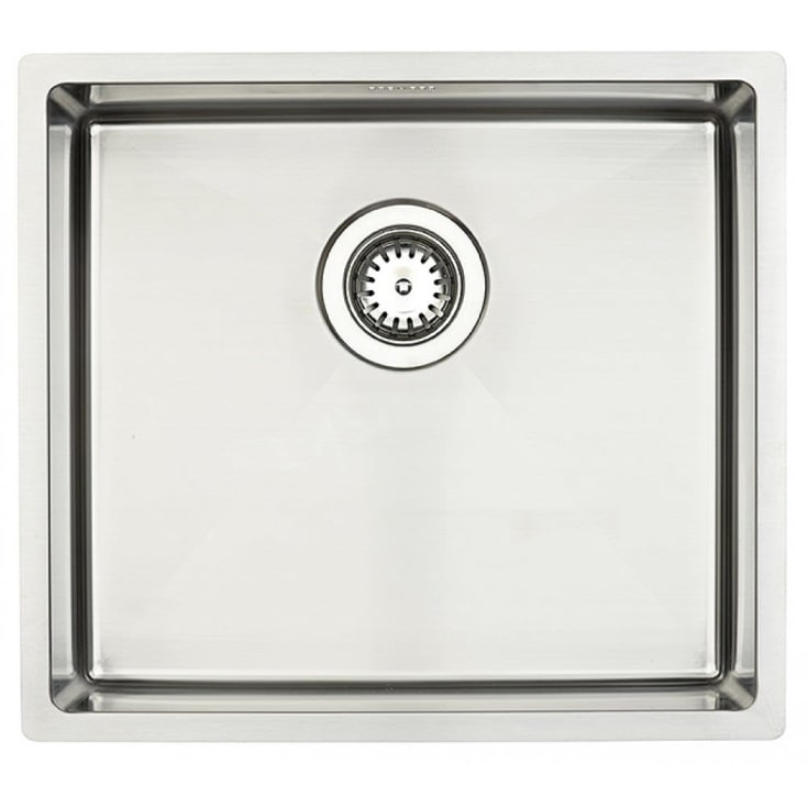 Lavabo Kubus 450 soft kjøkkenvask, 49x44 cm, rustfritt stål