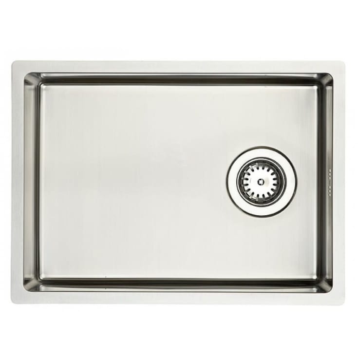 Lavabo DK480 diskbänk, 52x38 cm, rostfritt stål