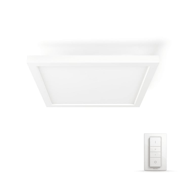 Philips Hue White Ambiance Aurelle LED-panel firkantet - lille