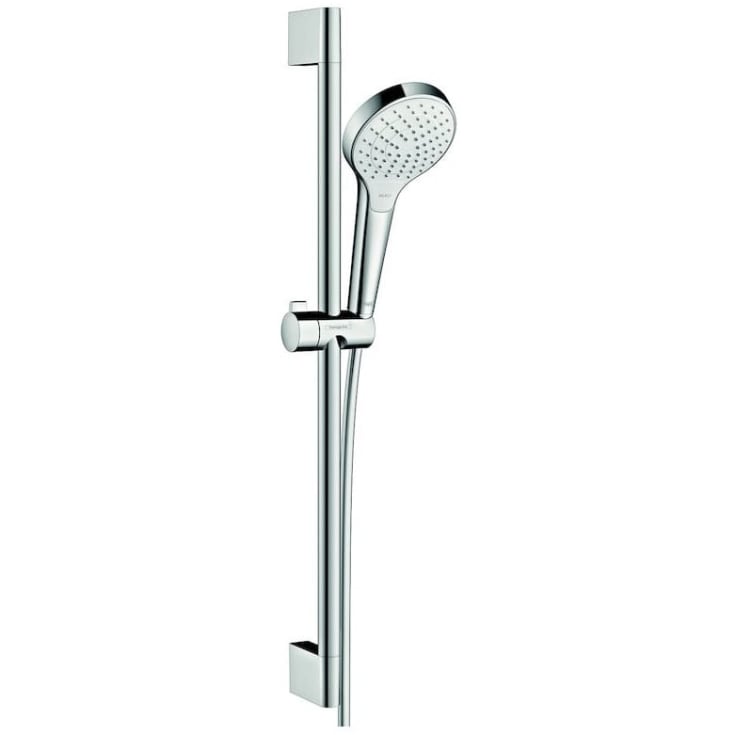 Hansgrohe Croma Select S Vario dusjsett, vannbesparende, krom/hvit