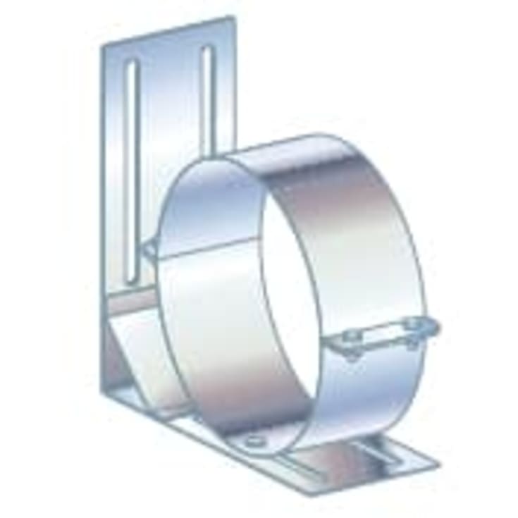 Metalbestos skorsten uØ 130mm røgkanalbæring, væg