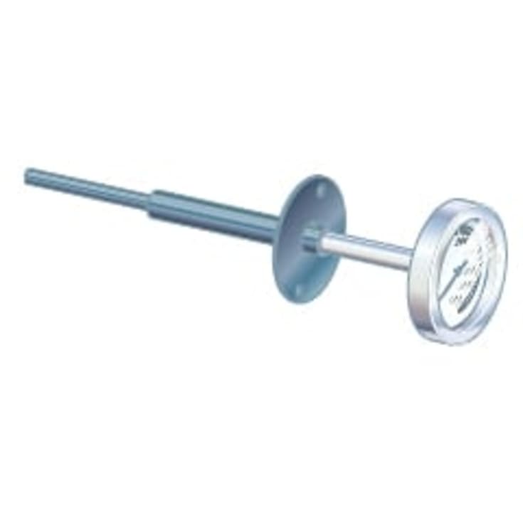 Metalbestos skorstens rökgastermometer 0-500°C, VKO