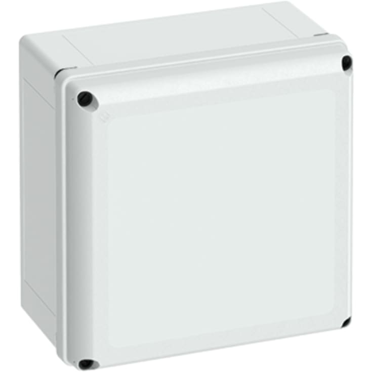 Kasse Geos-L 3030-18-O, 300 x 300 x 180 mm, grå
