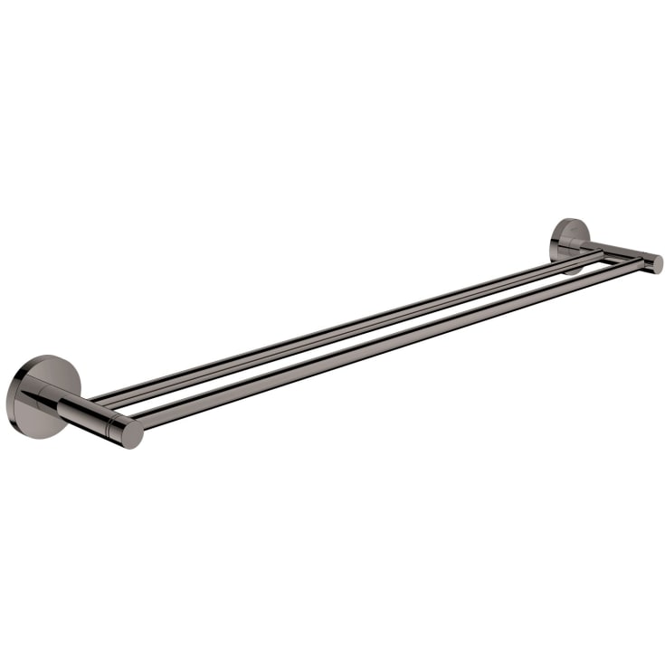 Grohe Essentials handduksstÄng, 60 cm, svart krom