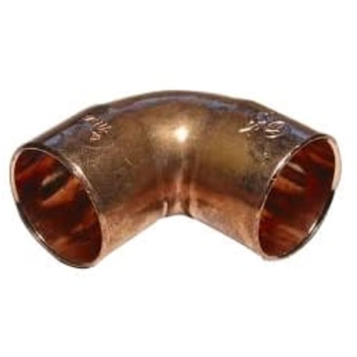 Loddevinkel muffe/muffe, 10 mm - 90°