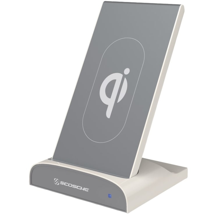 2 stk Scosche Qi Dock/Powerbank - hvit