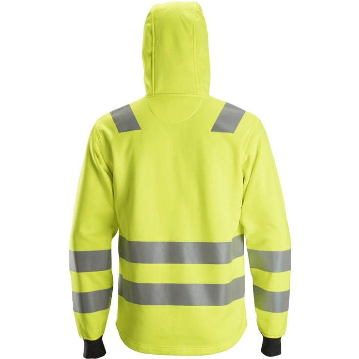 Snickers AllroundWork hættetrøje, 8039 High-Vis, gul, kl.3, L