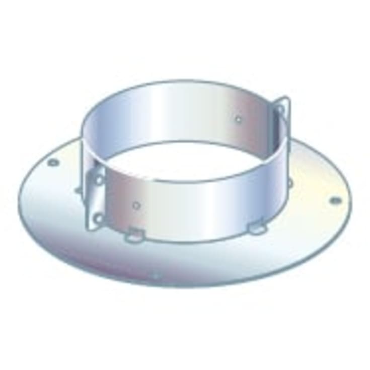 Metalbestos skorsten uØ 130mm etagebæring, blank