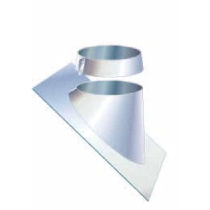 Metalbestos skorsten uØ 200mm inddækning 33-46° aluminium