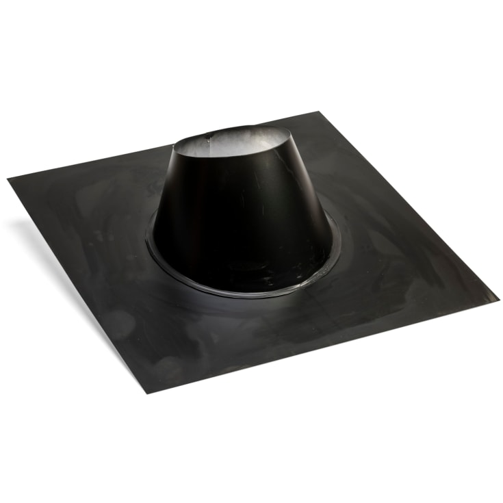 Metalbestos skorstein uØ 350mm som dekker 33-46° aluminium sort