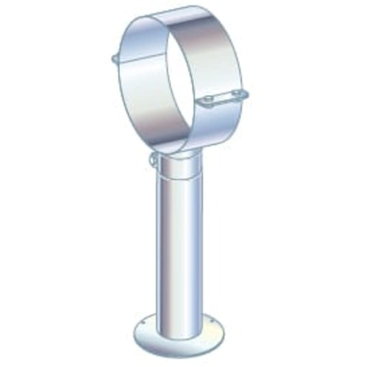 Metalbestos skorstein uØ 650mm avtrekksstøtte, gulv