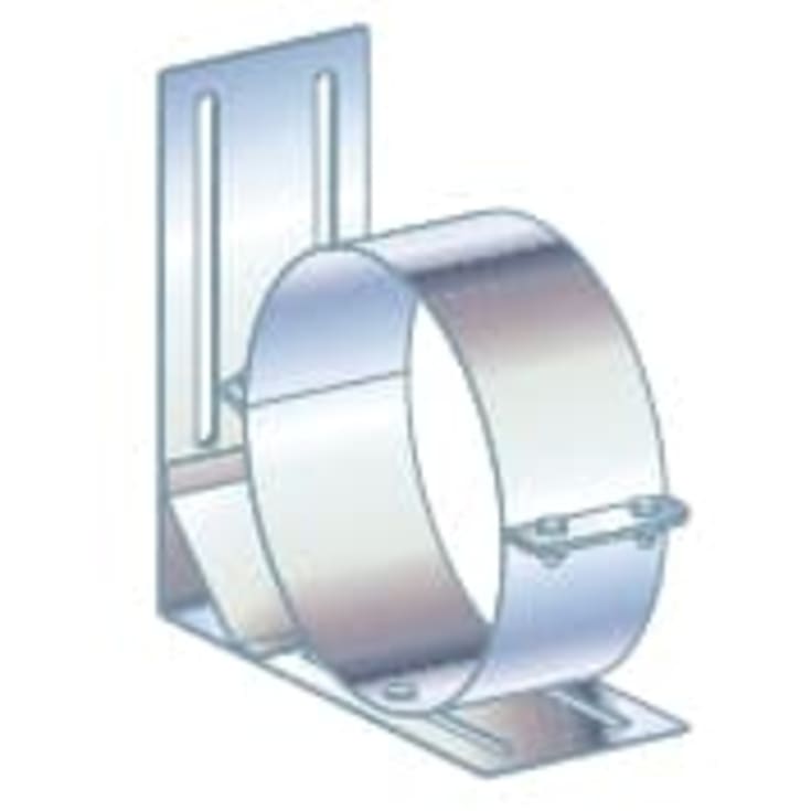 Metalbestos skorstein uØ 450mm røykrør, vegg