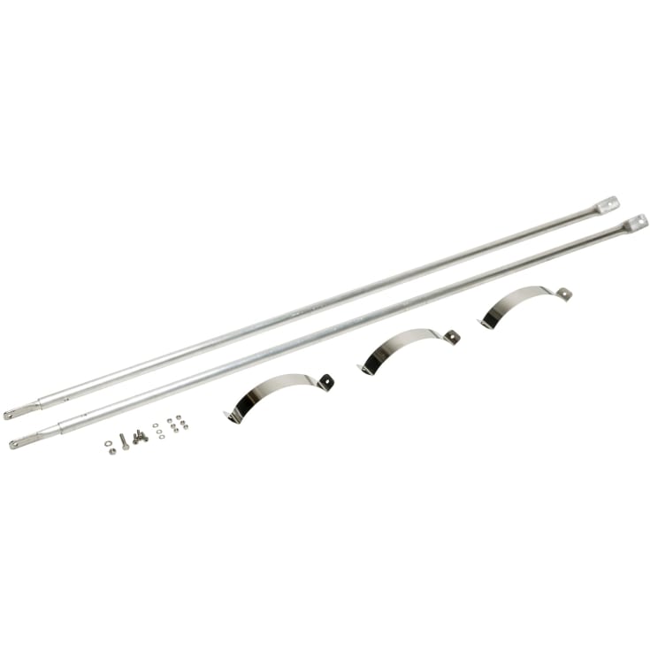 Metalbestos skorstein uØ300mm bardunstyr med 1500mm stenger
