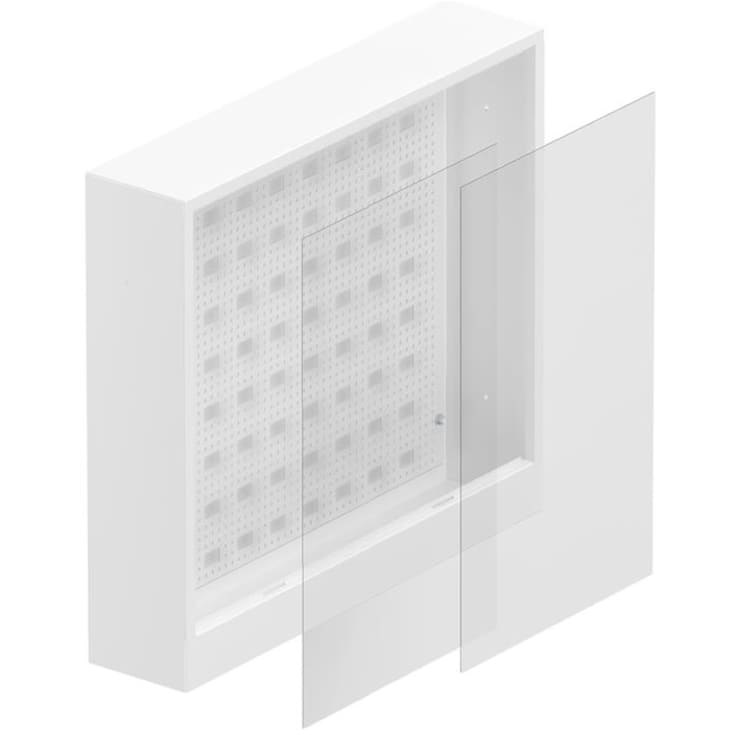 Uponor Aqua Plus fördelarskåp FS C, 108 mm djup