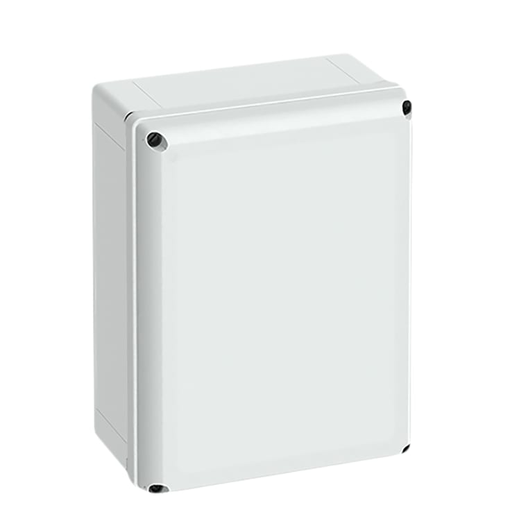 Kasse Geos-L 3040-18-O, 300 x 400 x 180 mm, grå
