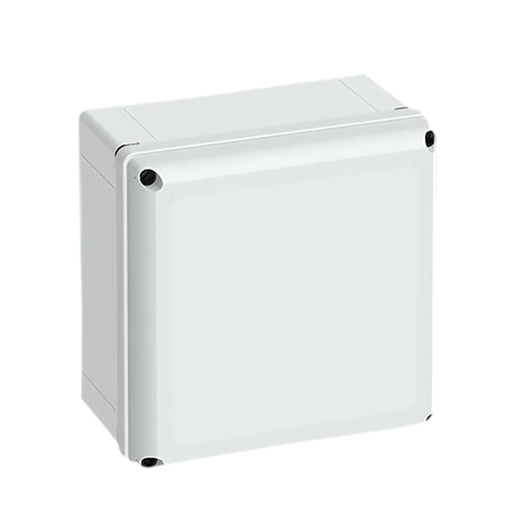 Kasse Geos-L 3030-18-O, 300 x 300 x 180 mm, grå