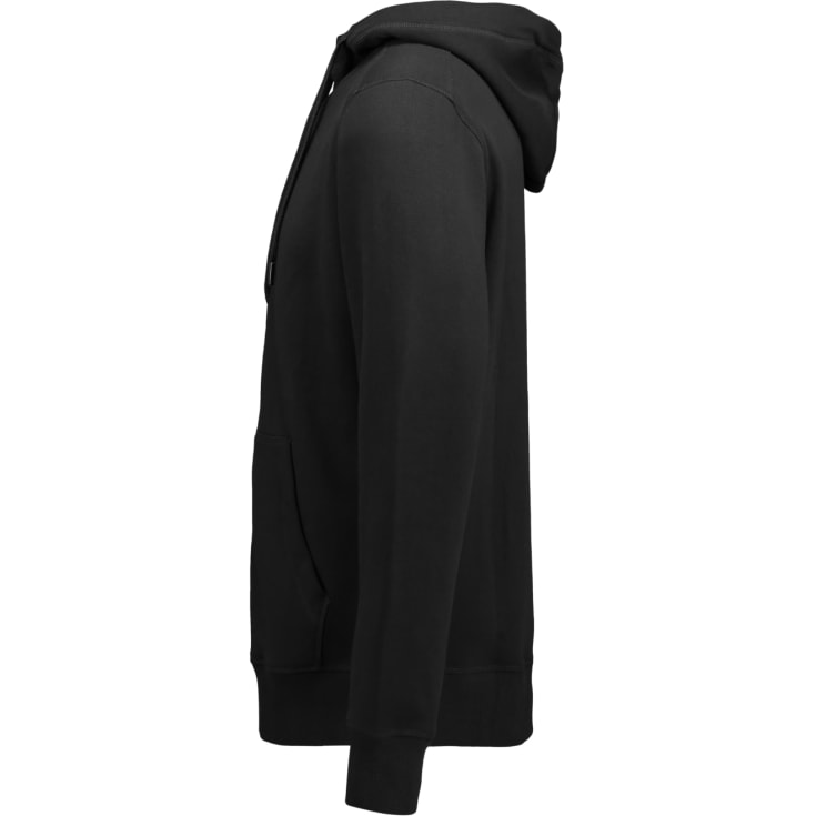 ID Core hoodie med lynlås, sort, str. S