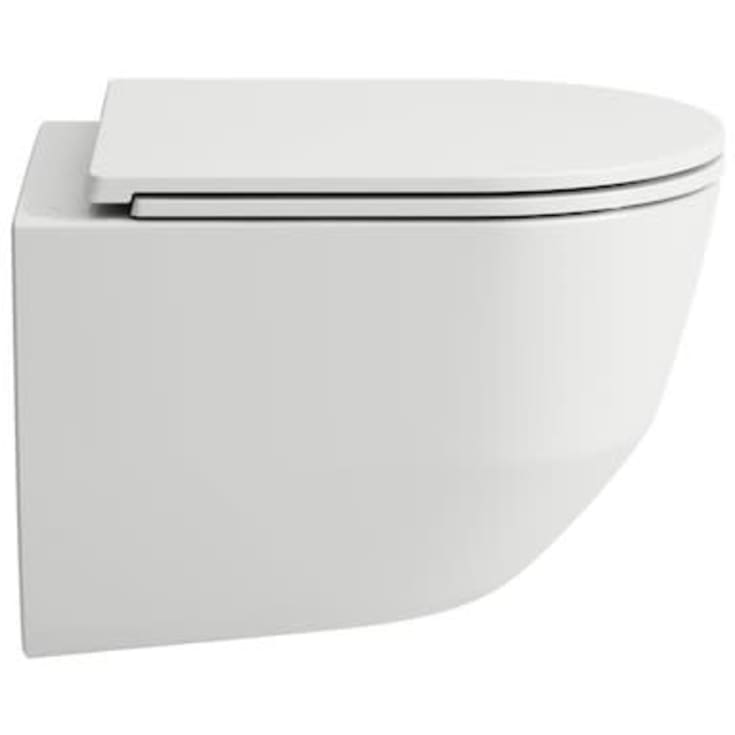 Laufen Pro kompakt væghængt toilet, uden skyllekant, hvid