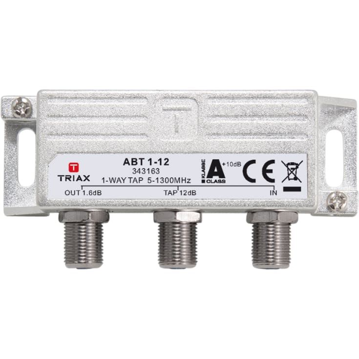 Distributör ABT 1-12, 1-vägs, 1,3Ghz