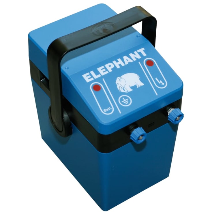 Elephant P3 transportabel spændingsgiver til elhegn, 12V