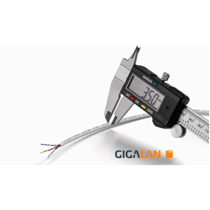 500 meter Datakabel Kat.6 U/UTP Zone 4x2xAWG28 LSZH, Eca, hvid, T500