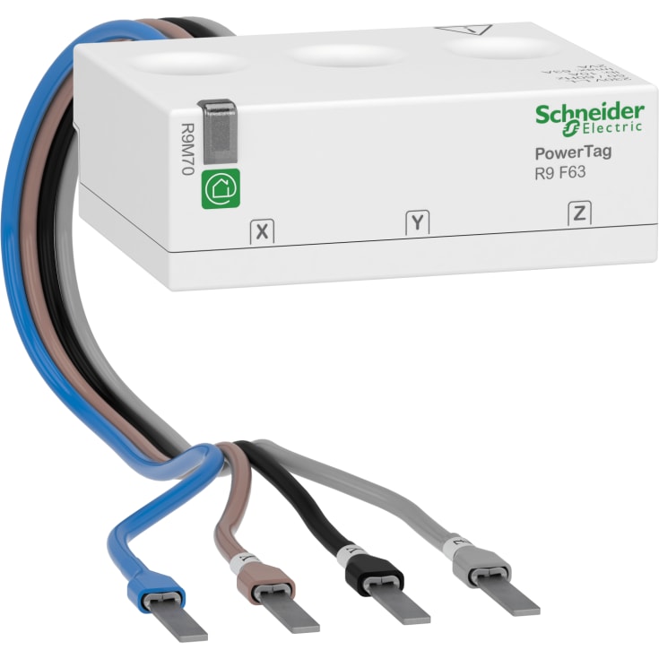 Energisensor Resi PowerTag 3PN Flex med 25 cm kabel, 63A