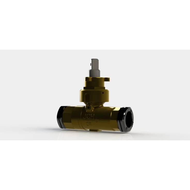 JCH 25 mm PE serviceventil DN20 mässingskoppling avk topp