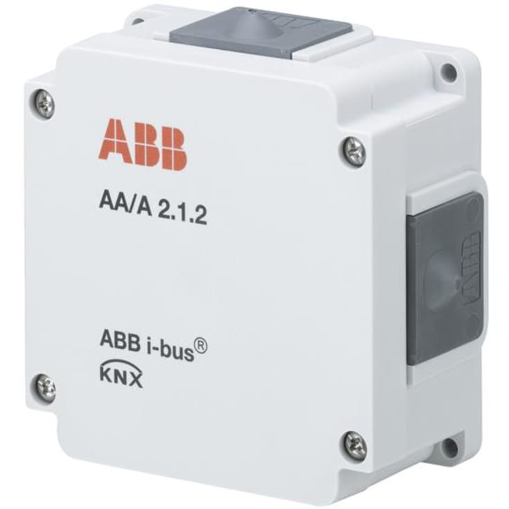 KNX Analog aktuator 2-kanal, SM, til overflademont., AA/A2.1.2